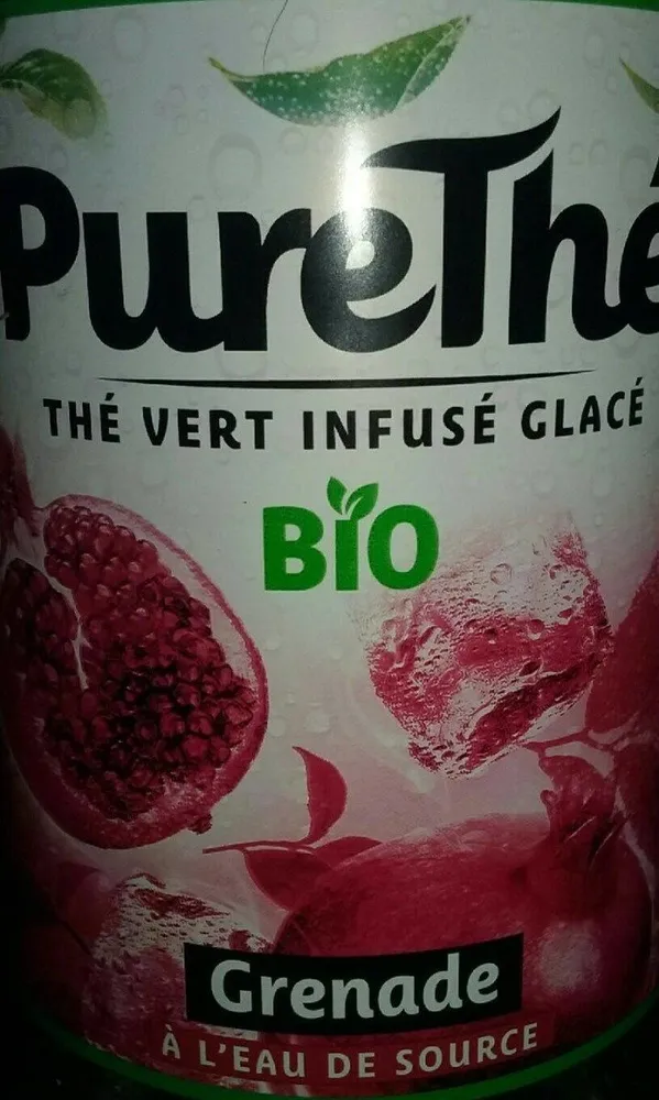 Thé vert infusé glacé