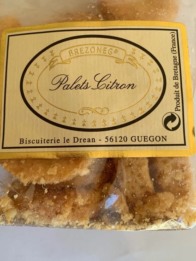Palet au citron
