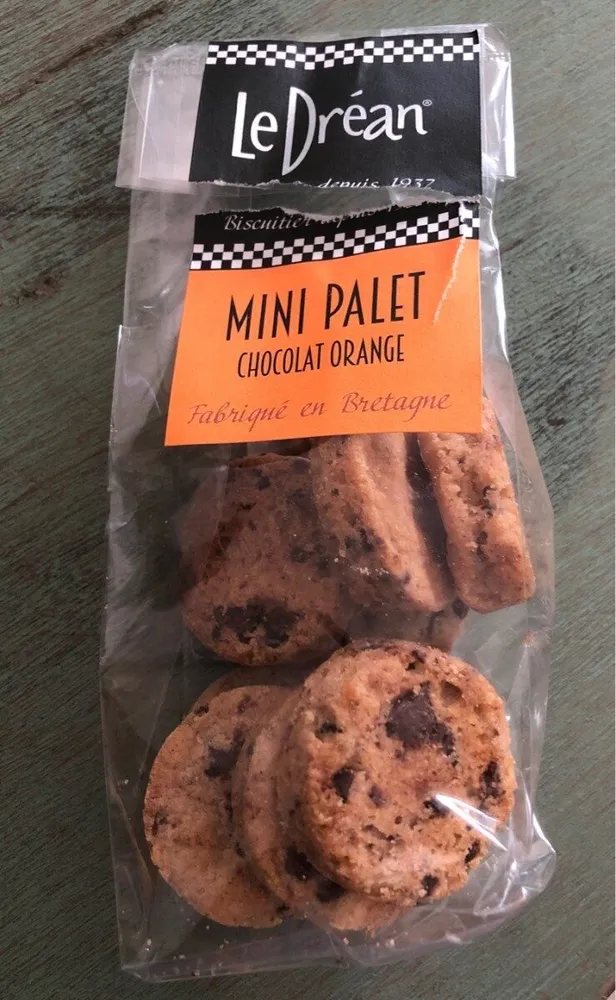 Mini palet chocolat orange