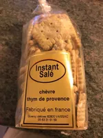 Biscuits apéritif chèvre thym de provence