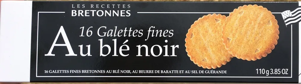 Galettes fines au blé noir