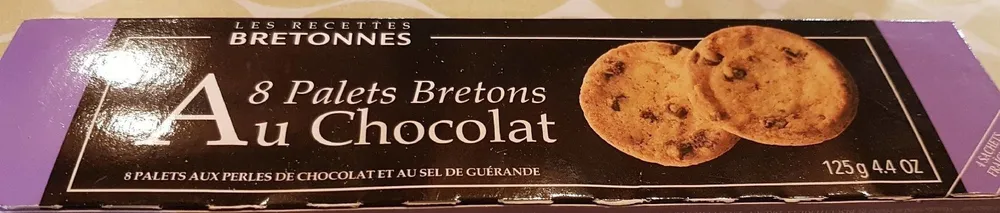 8 Palets Bretons au Chocolat