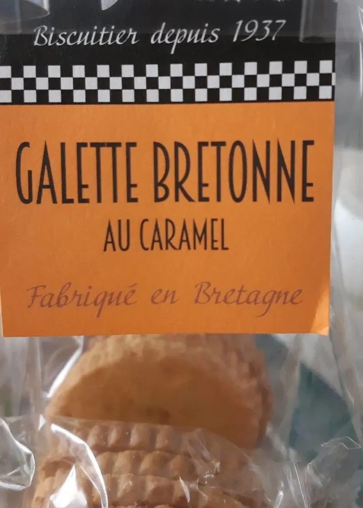 Galette bretonne caramel