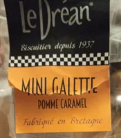 Mini galette Fine pomme  caramel