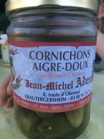 Cornichons aigre doux