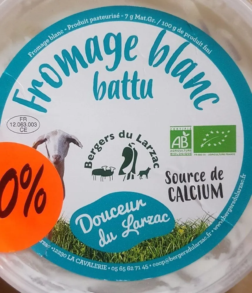 Fromage blanc battu de brebis
