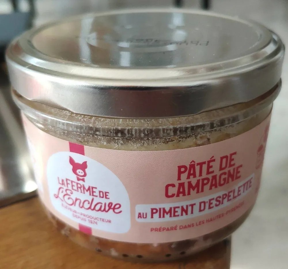 Pâté de campagne au piment d'Espelette