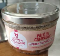 Pâté de campagne au piment d'Espelette
