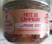 Pâté de campagne au poivre vert