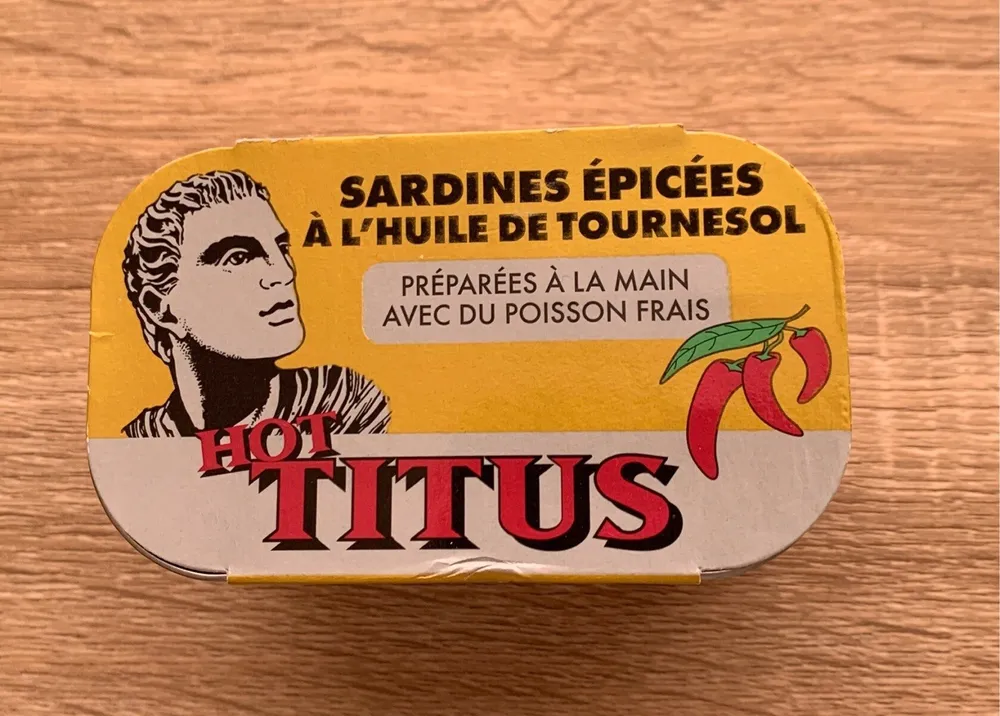 Spiced Sardines In Vegetable Oil
