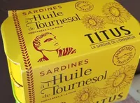 TITUS Sardines à l'huile de Tournesol
