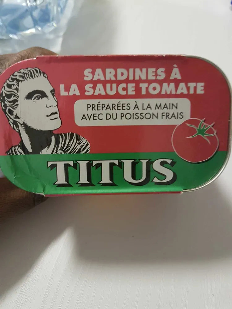 Titus Sardines Tomates 1 / 4 3X125G