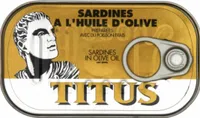 Sardines à l'huile d'olive