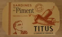 Titus sardines pimentees
