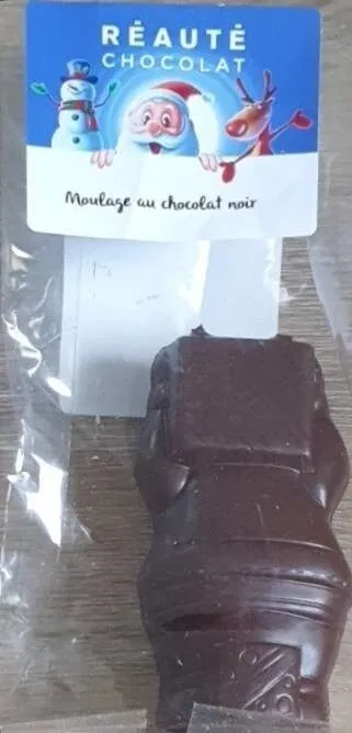 Moulage au chocolat noir