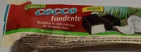 Barretta di cioccolato fondente con ripieno al cocco
