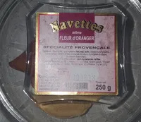 Navettes arôme fleur d'Oranger