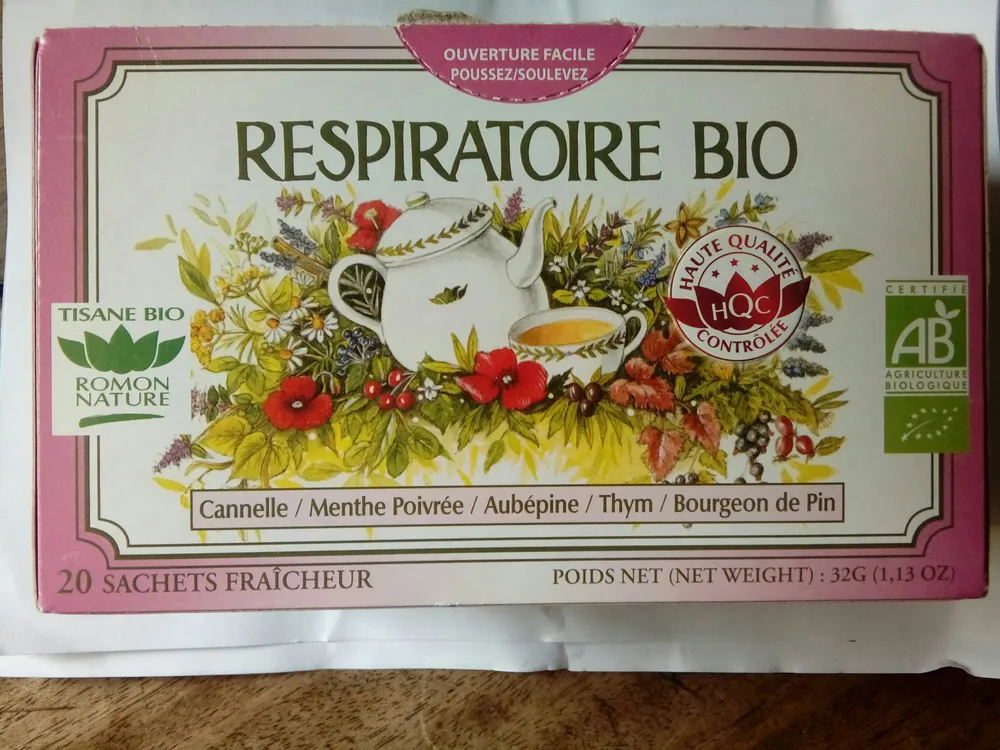 Romon Nature Tisane Respiratoire Bio