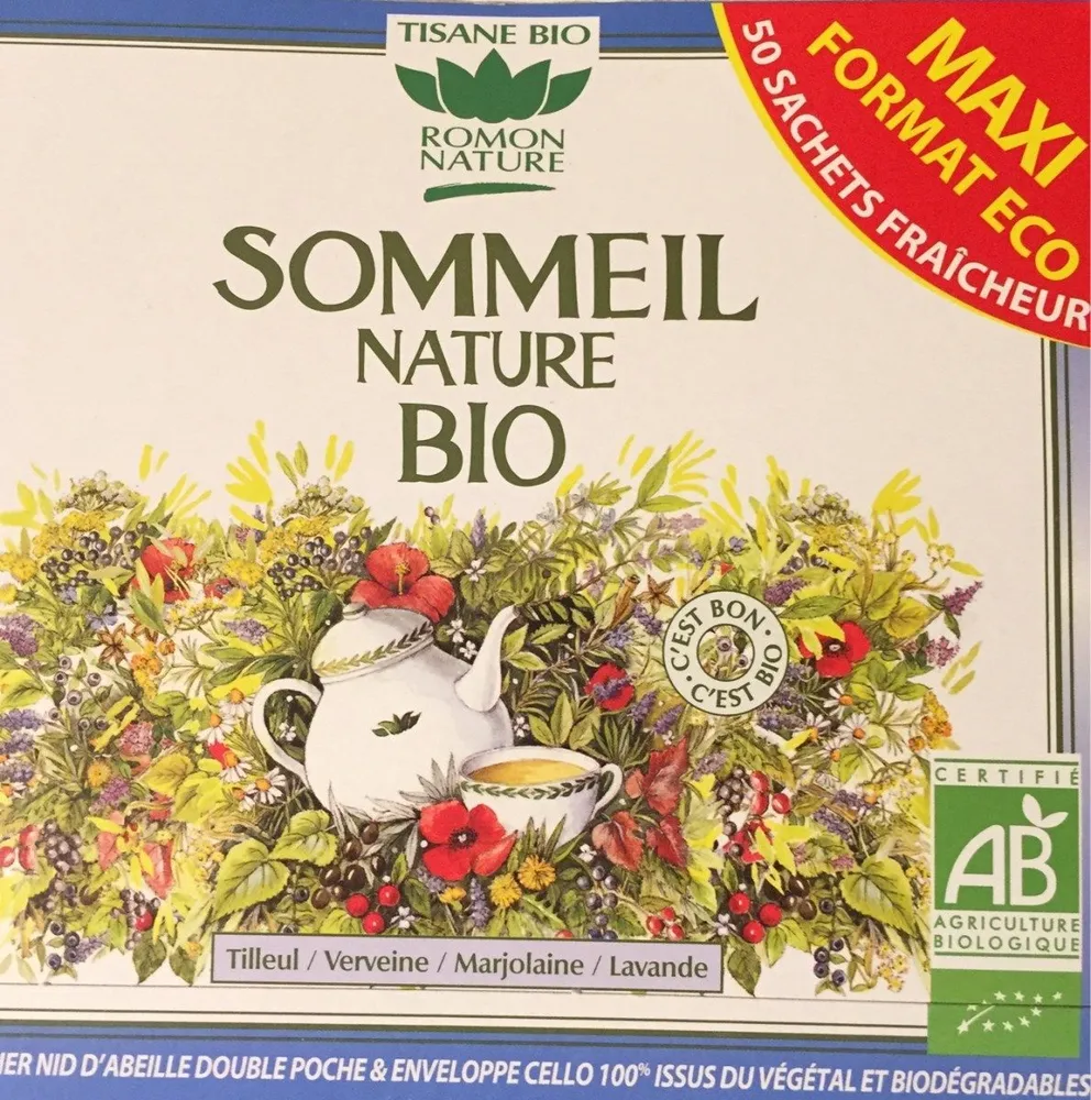 Tisane Sommeil Nature Bio