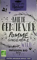 Baie de genièvre, pomme, gingembre