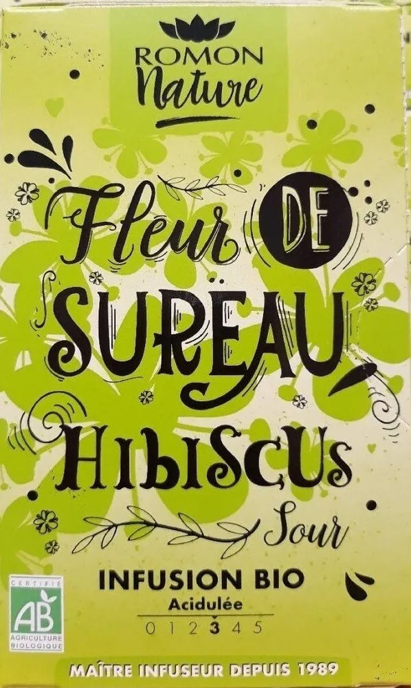 infusion fleur de  sureau hibiscus