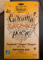 Infusion Curcuma Gingembre Poivre