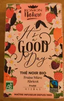 Thé Noir Bio Fraise Mûre Abricot