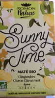 Infusion mate bio gingembre citron