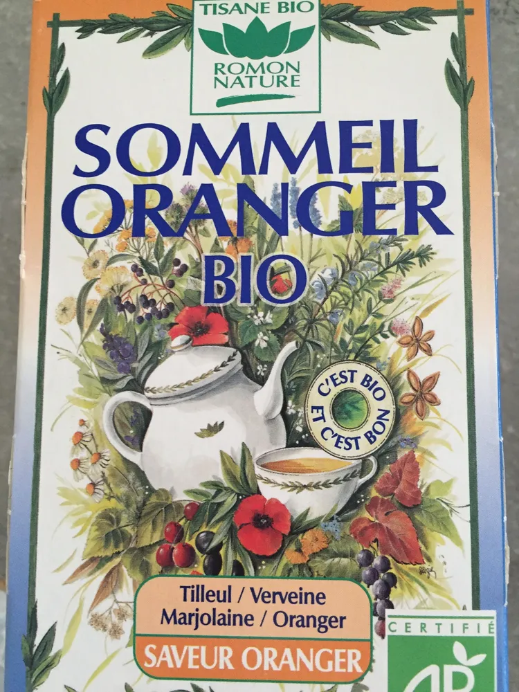 Sommeil Oranger Bio