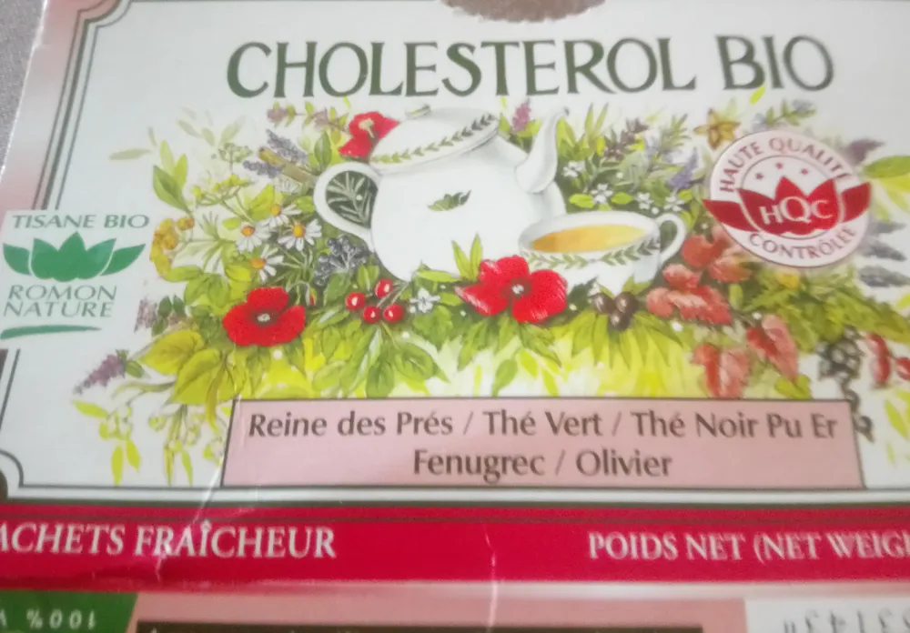 cholestérol bio infusion
