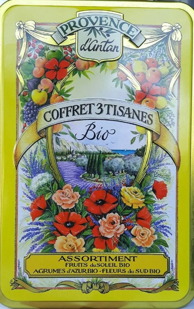 Coffret 3 Tisanes Bio - 3X10 Sachets - Provence D'antan
