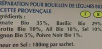 Infusion Bouillon De L?gumes Provencal Bio - 30 Sachets -