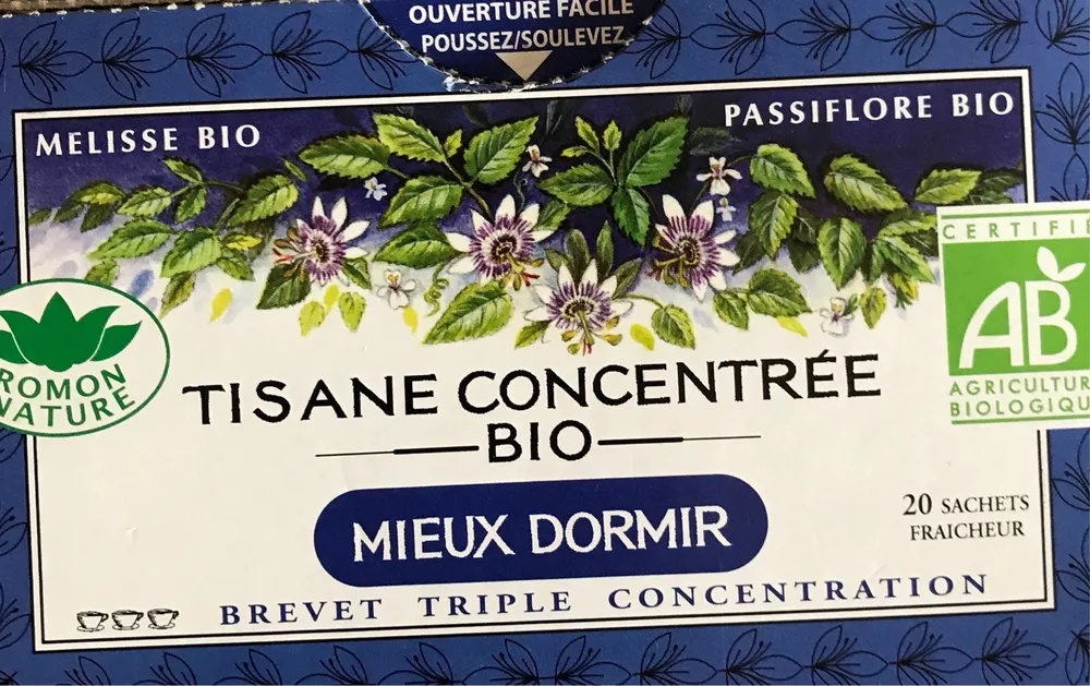 Tisane Mieux Dormir Bio - 20 Sachets - Romon Nature
