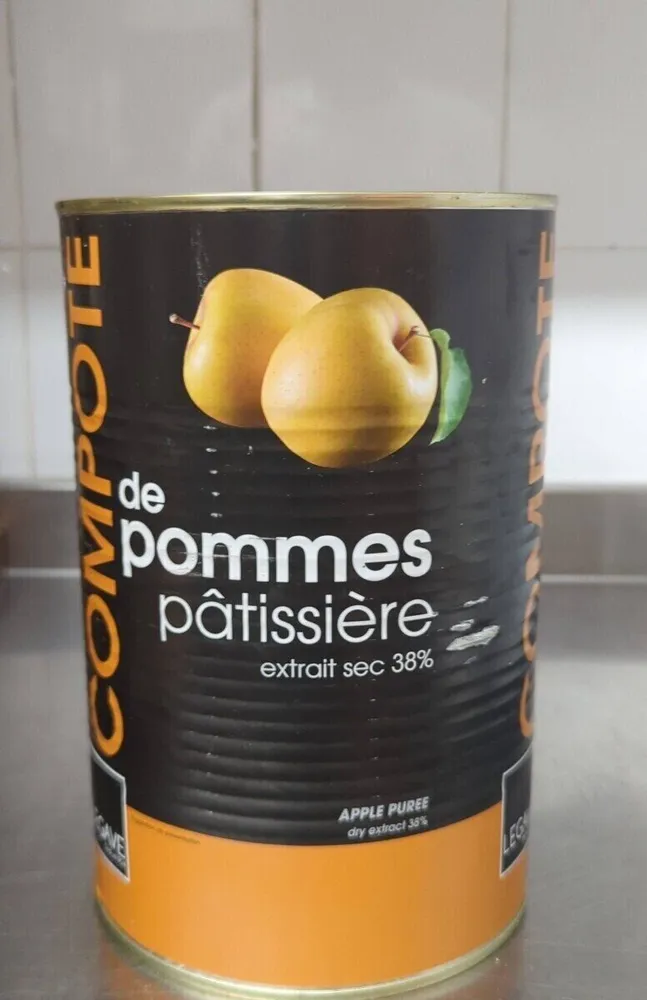 Compotes de pommes pâtissière