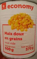 Maïs doux en grains