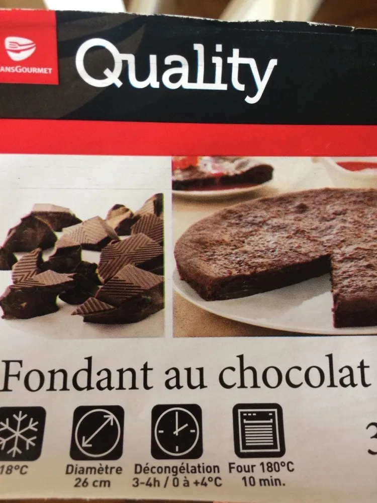 Fondant au Chocolat