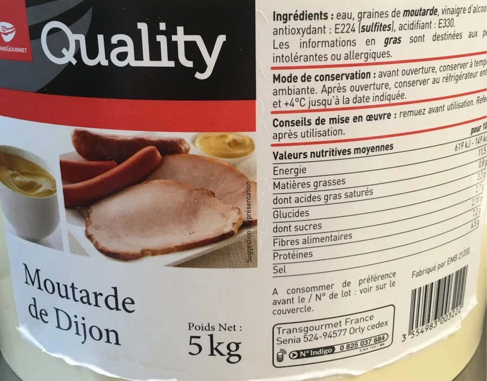 Moutarde de dijon
