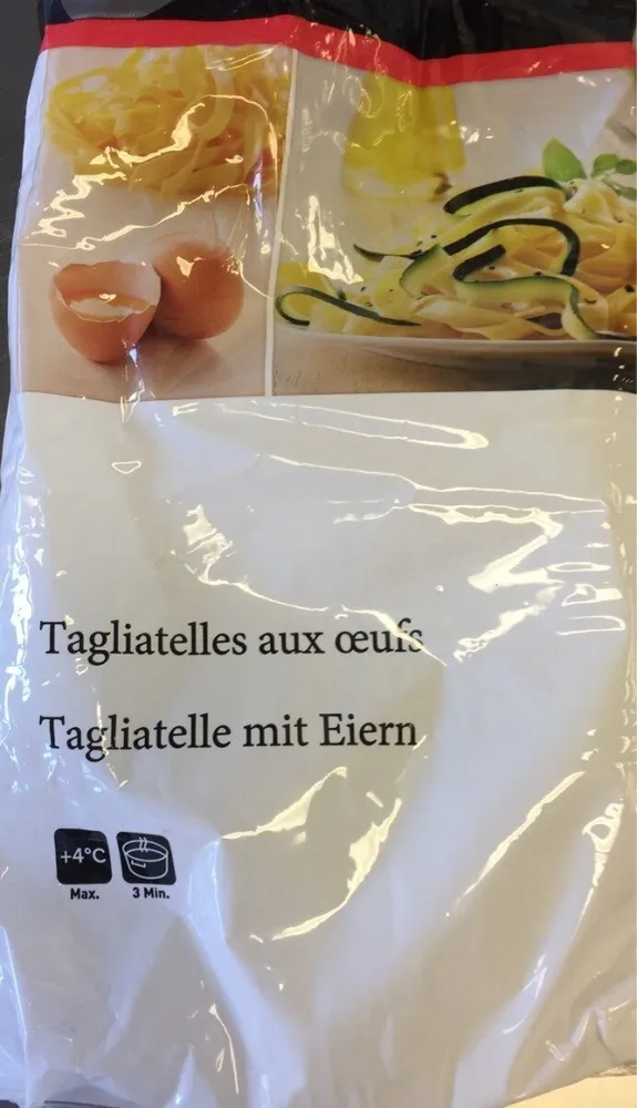 Tagliatelles aux oeufs