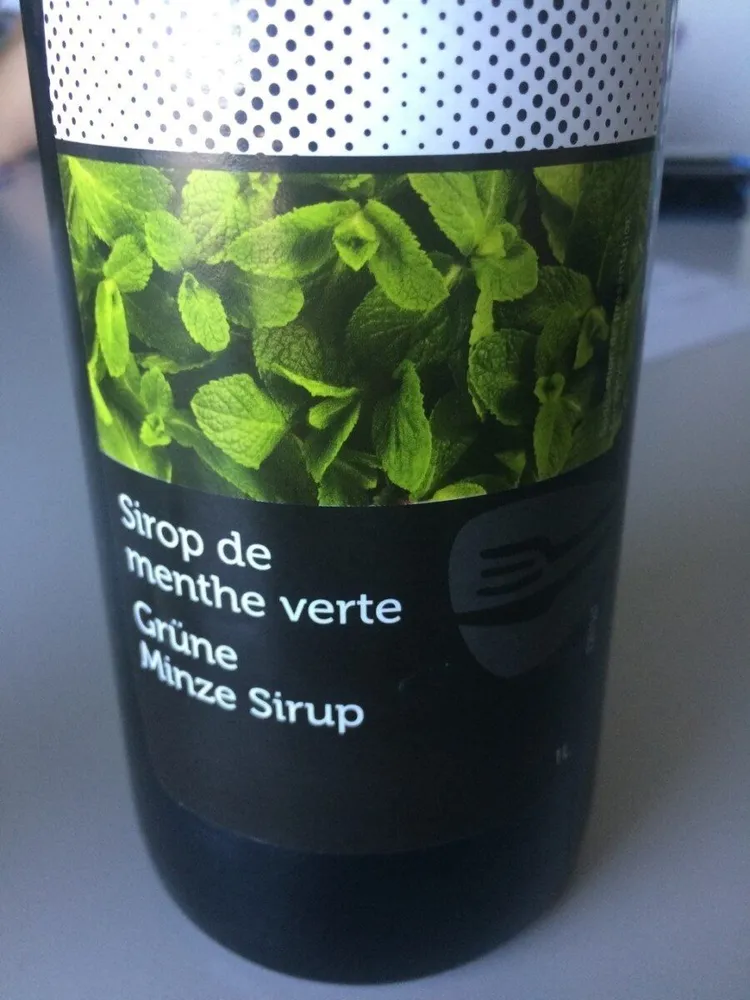 Sirop menthe
