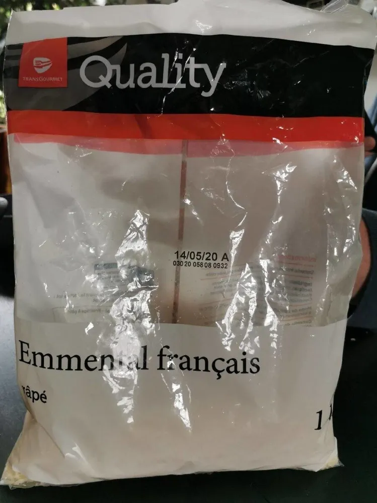 Emmental français râpé 1kg