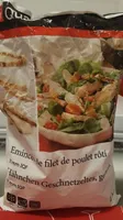 Évincés de filet de poulet roti