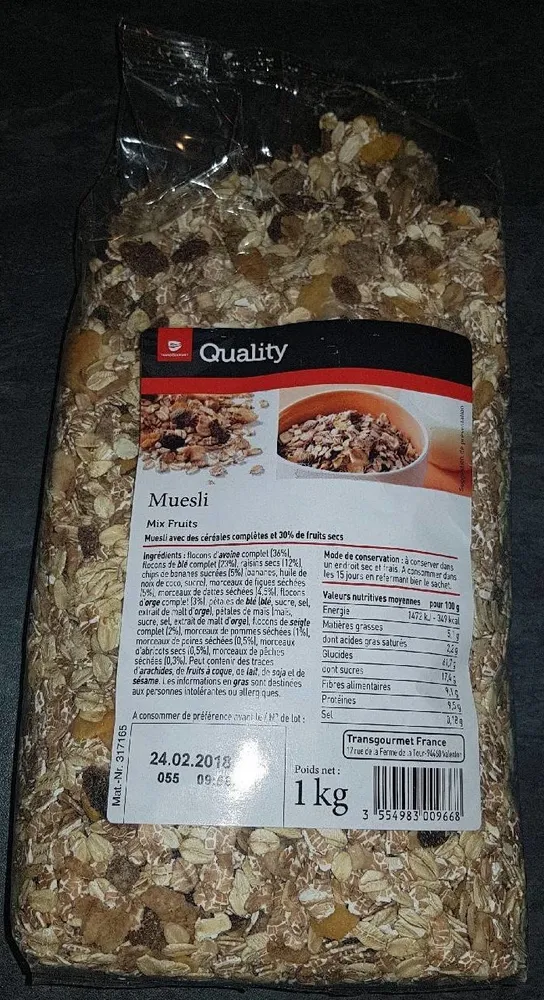Muesli Mix Fruits