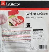 Quality jambon superieur
