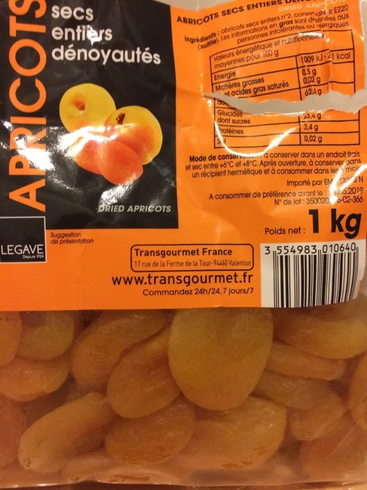 Abricot sec