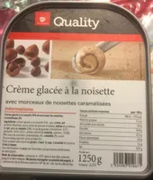 Crème glacée à la noisette