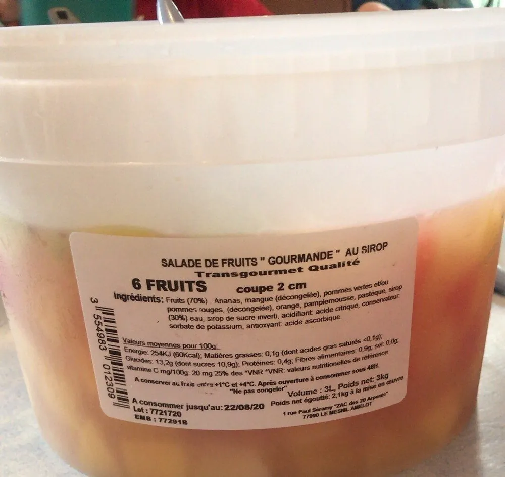 Salade de feuits gourmande