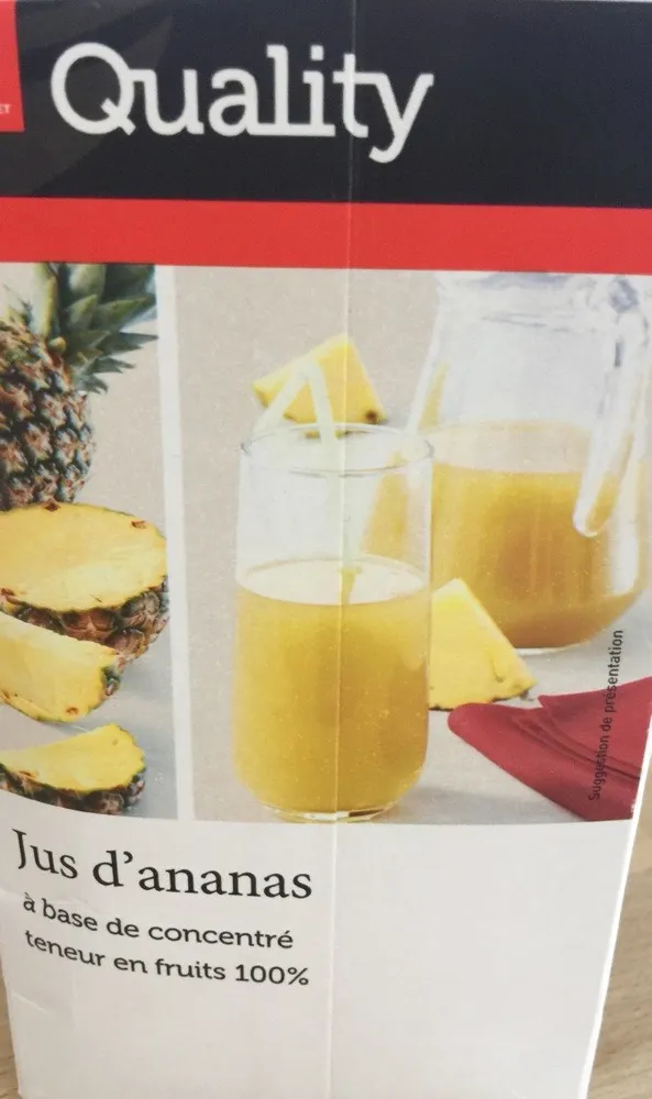 Jus d'ananas
