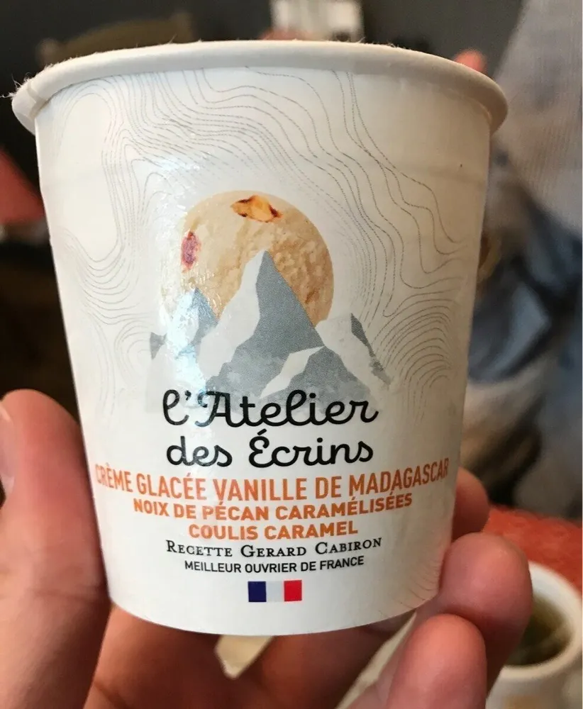 Crème glacée vanille de Madagascar