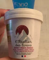 sorbet bio fruits rouges