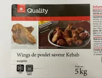 Wings de poulet saveur kebab